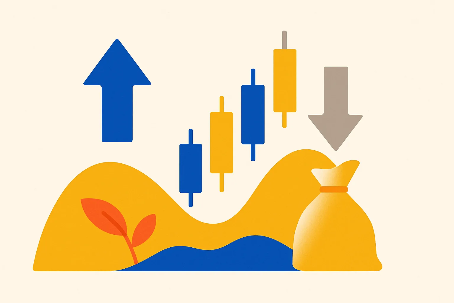 Ilustración editorial para: Dólar alto en Colombia: efectos en tu bolsillo
